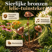 WindLelie™ | Laat jouw tuin zachtjes klinken
