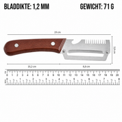 TrioPeeler™ | Drie snijfuncties in één hand