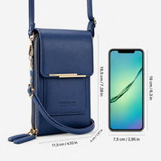 SmartSling™ | Crossbody gemak met touchscreen venster