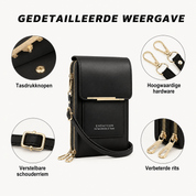 SmartSling™ | Crossbody gemak met touchscreen venster
