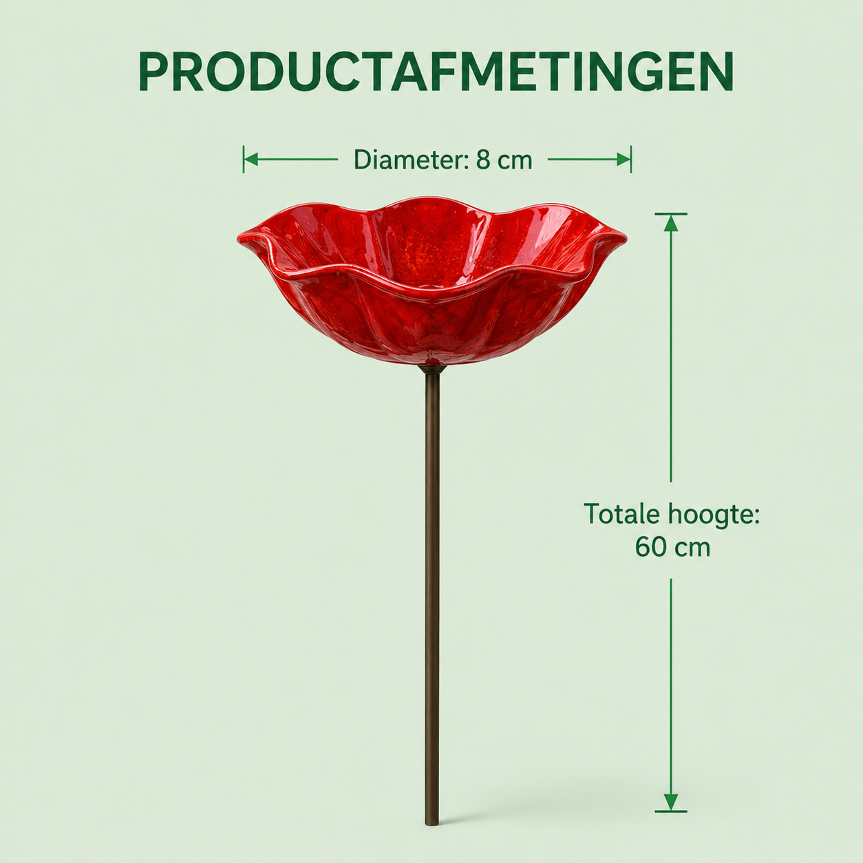 FlowerSplash™ | Sierlijk vogelbad in bloemvorm