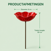 FlowerSplash™ | Sierlijk vogelbad in bloemvorm