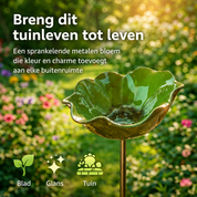 FlowerSplash™ | Sierlijk vogelbad in bloemvorm