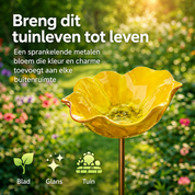FlowerSplash™ | Sierlijk vogelbad in bloemvorm
