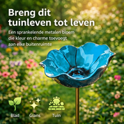 FlowerSplash™ | Sierlijk vogelbad in bloemvorm