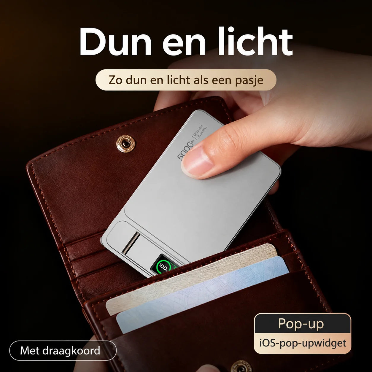 Magnevo magnetische draadloze powerbank