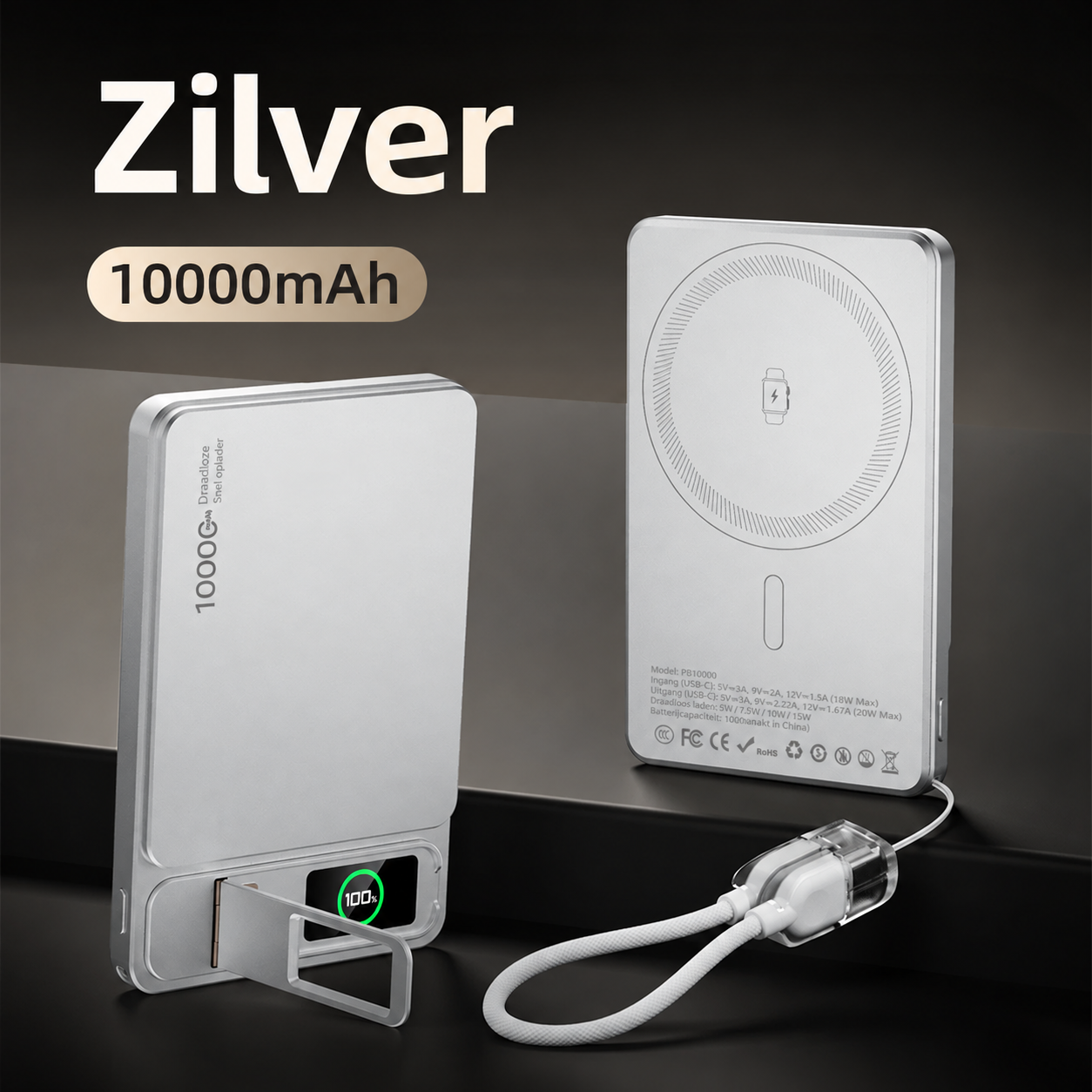Magnevo™ | Klik vast en laad draadloos op