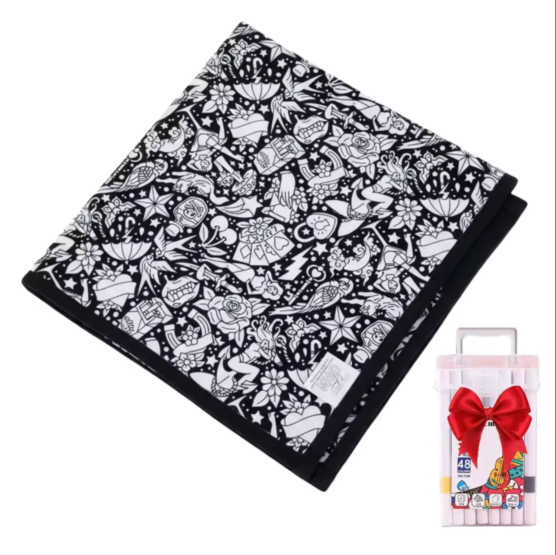 CozyCanvas™ | De Deken Die Je Zelf Inkleurt