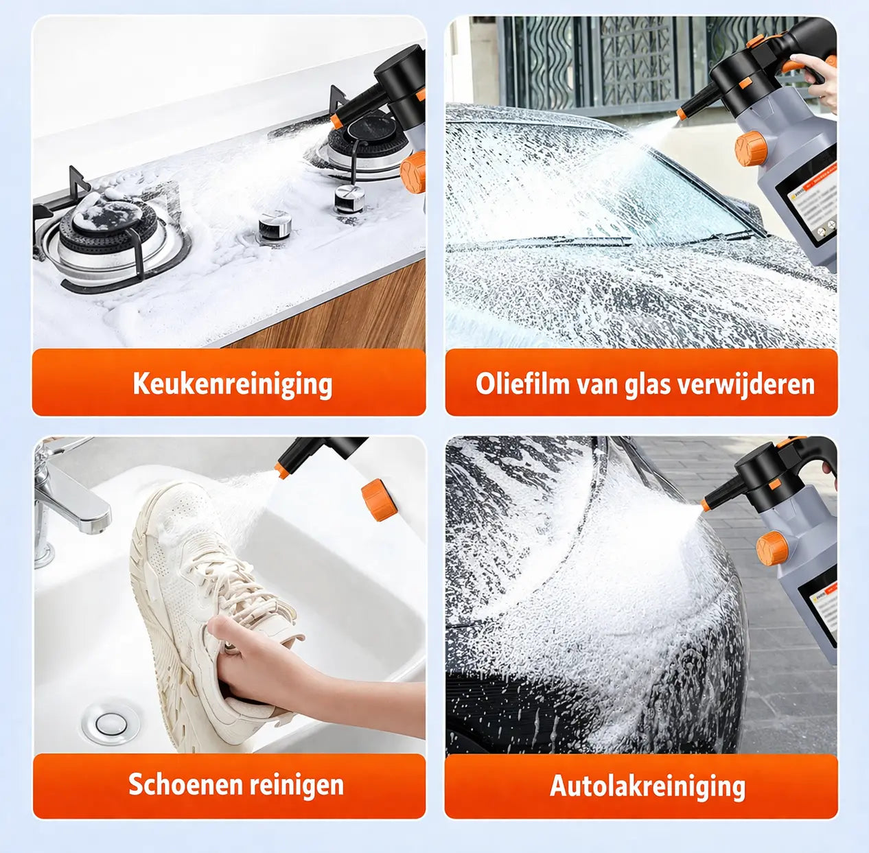 FoamJet™ | Krachtige reiniging zonder kabels
