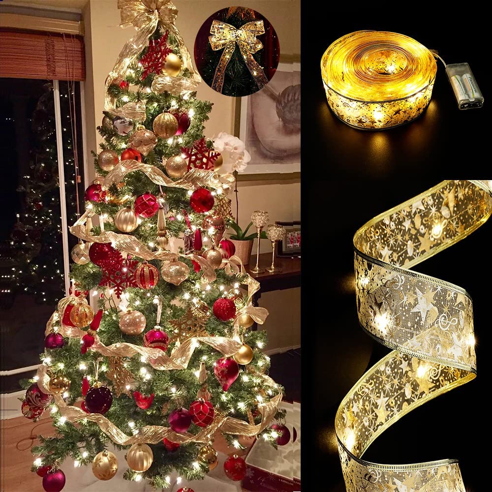 KerstLume™ | Lichtgevend kerstlint met LED
