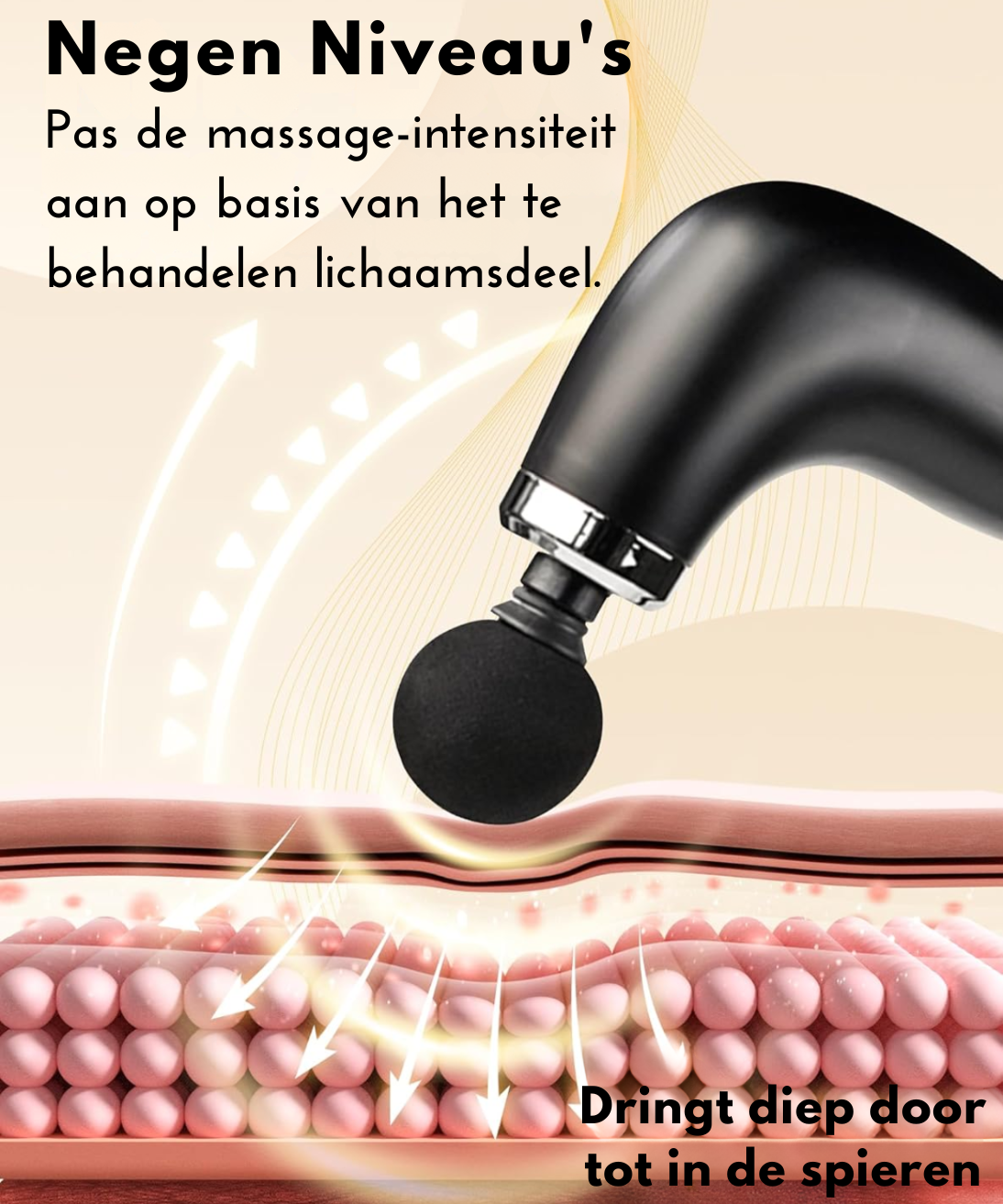FlexRelief™ | Diepe massage zonder hulp