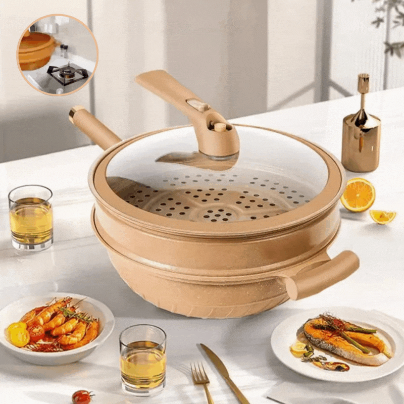 WokBuddy™ | Stomen, bakken, genieten