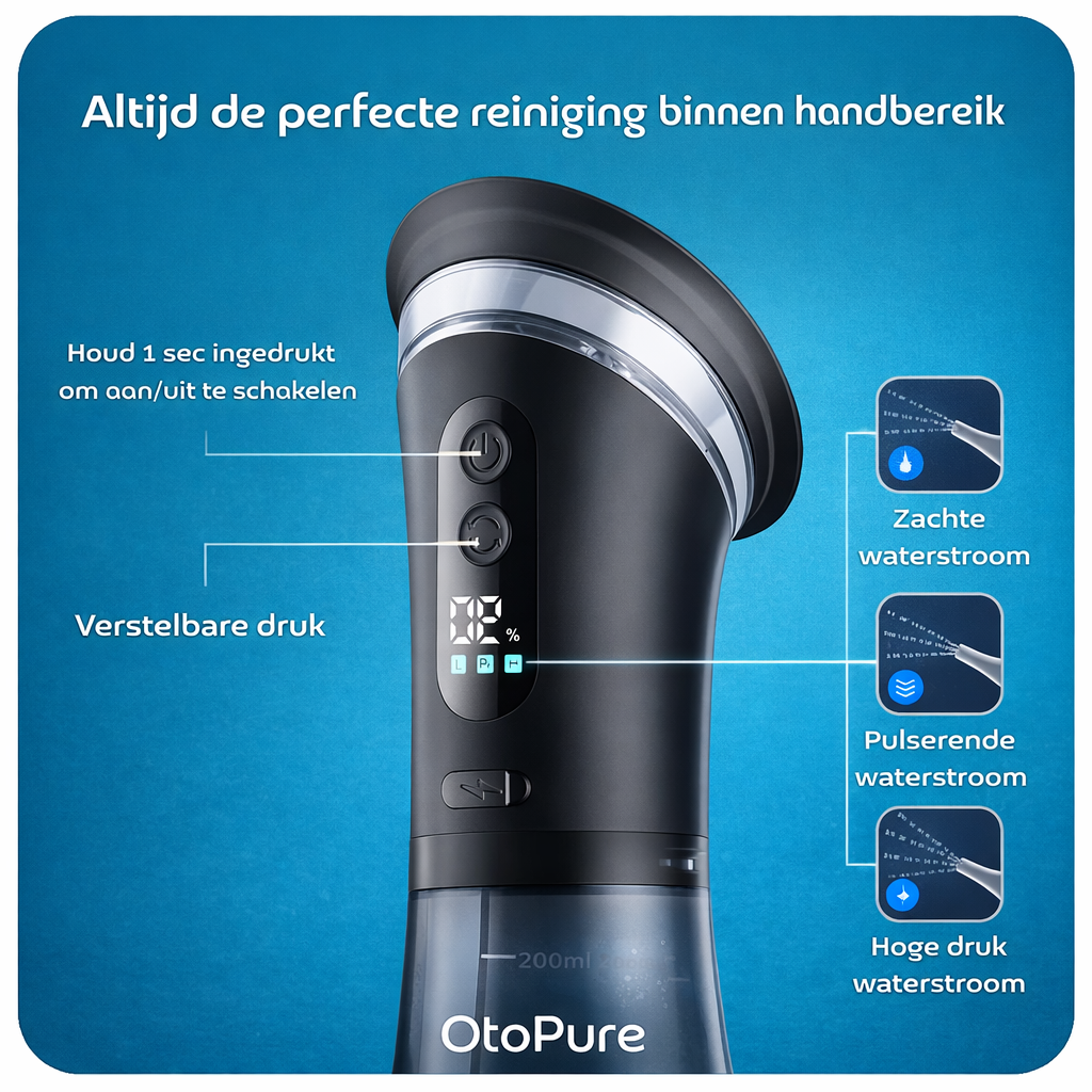 OtoPure™ | Professioneel schoon vanuit huis