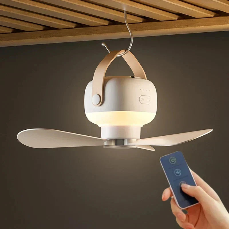 BreezeLite™ | Draagbare verkoeling met LED-licht