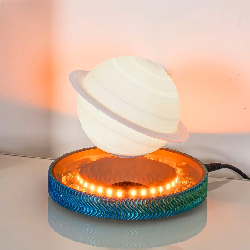3D Saturn Space Lover Magnetic Levitating Lamp