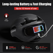 LumiHelm™ | Slim zichtbaar onderweg