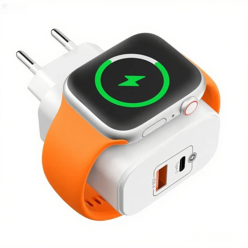 PowerDock™ | Laad drie apparaten slim tegelijk op