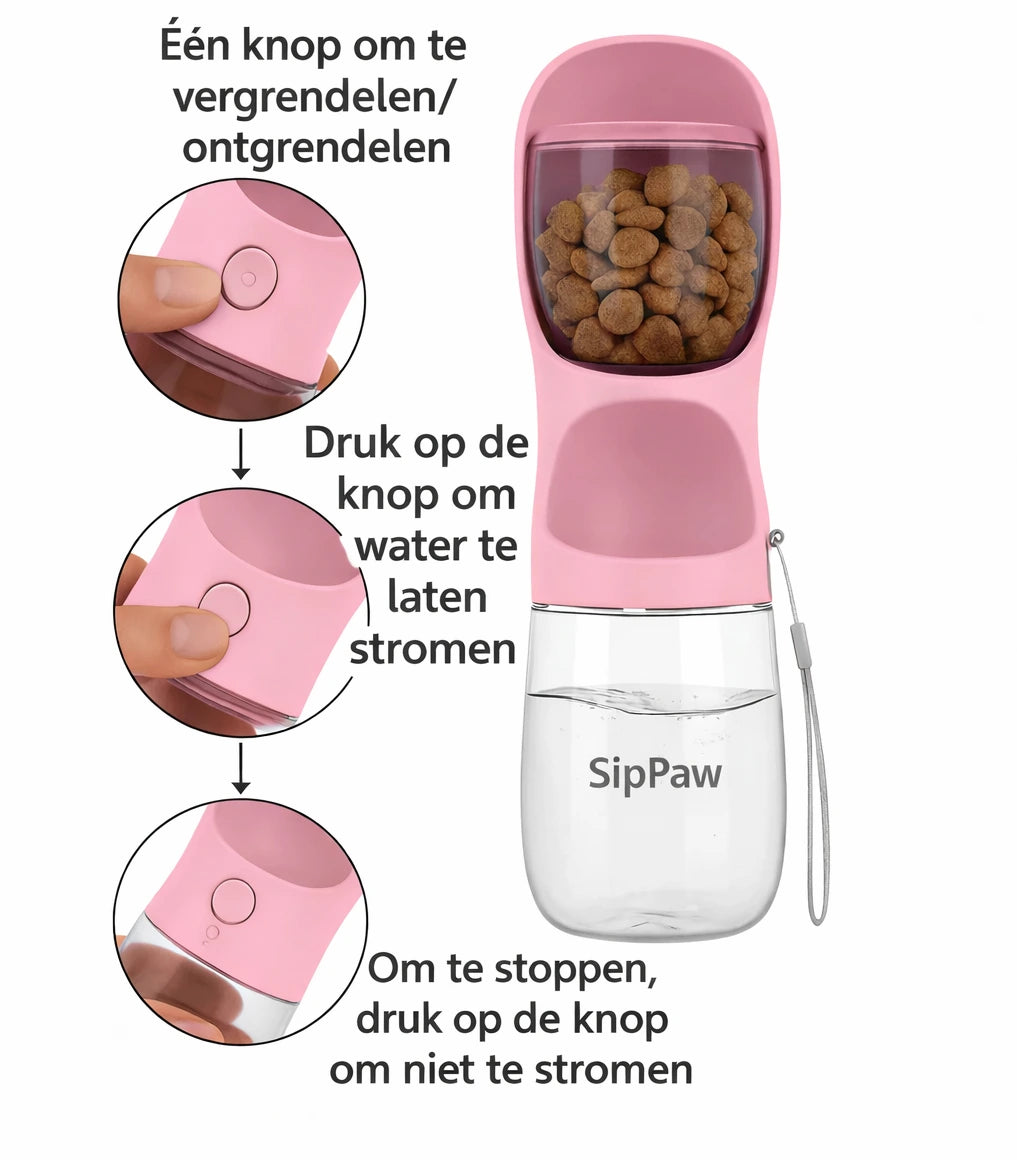 SipPaw™ | Compact gemak voor baas en hond