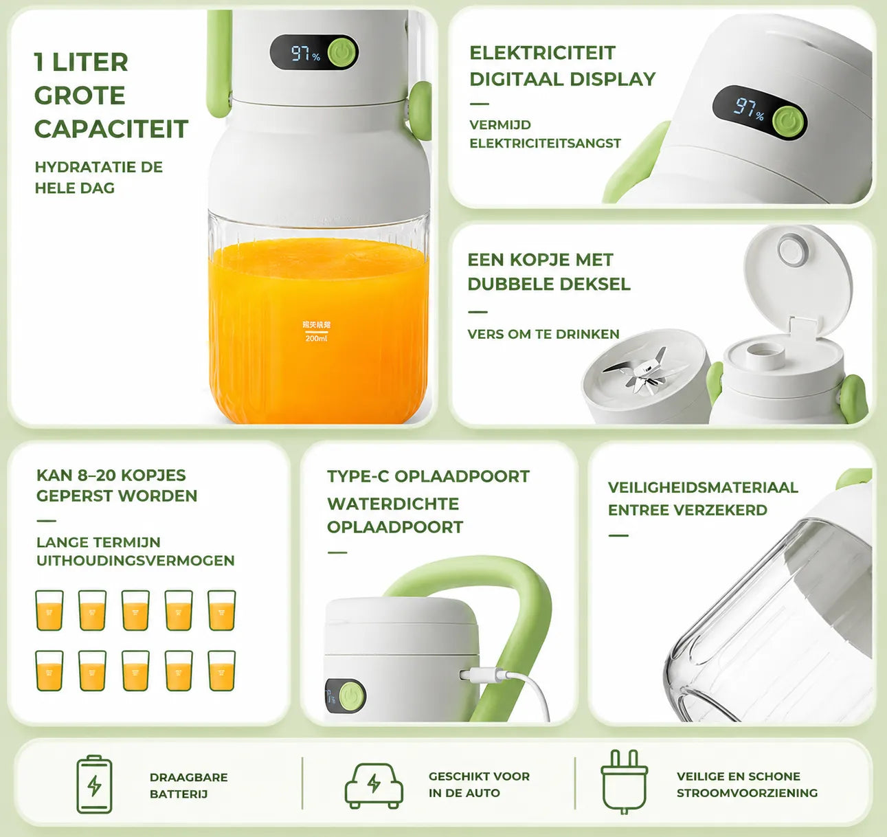 SmoothieX™ | Jouw gezonde boost voor onderweg