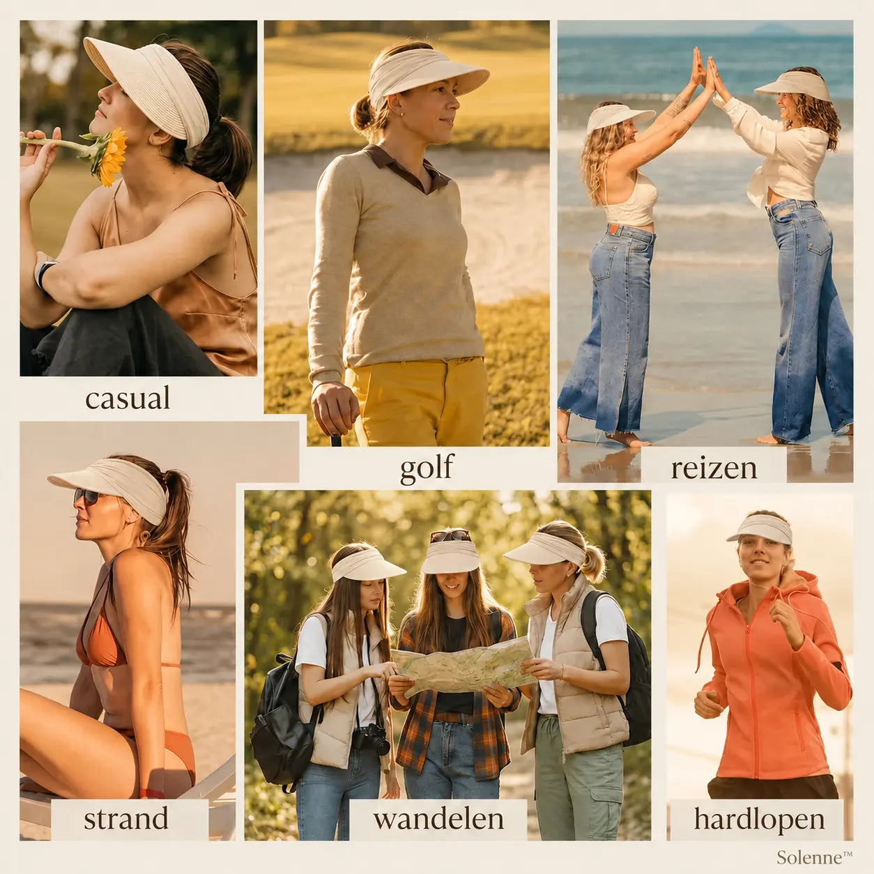 Solenne™ | Luchtige zonneklep voor een stralende zomer