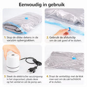 SpaceSeal™ | Hangende Vacuüm Opbergzakken Inclusief Pomp