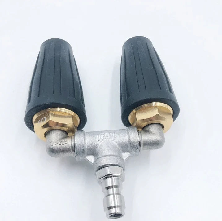 TwinJet™ | Dubbele straal, dubbele impact