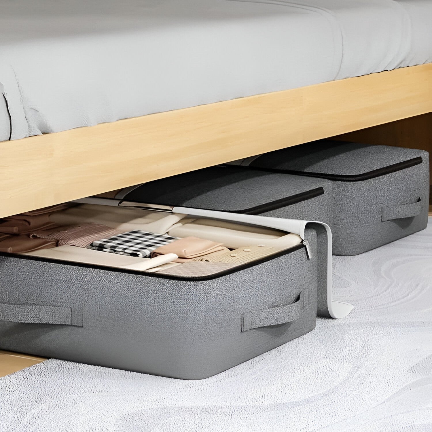 SpaceSaver™ | Opbergbox voor Bedtextiel & Kleding