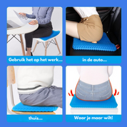 GelRelief™ | Ergonomisch Zitkussen Voor Direct Comfort