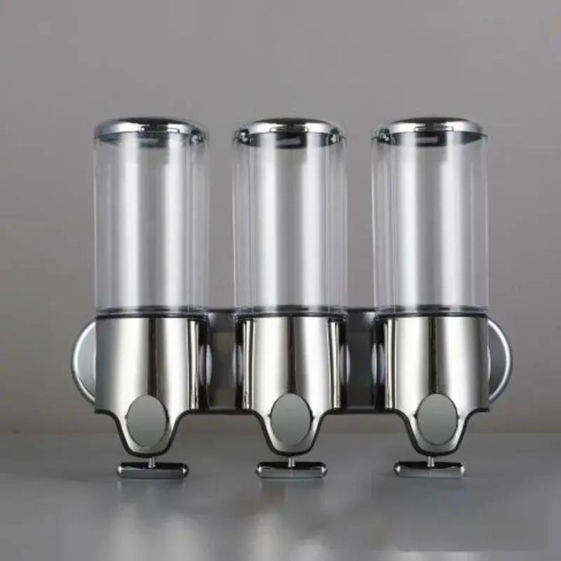 CleanStation™ | Wandzeepdispenser met 3 vakken – Stijlvol & Hygiënisch