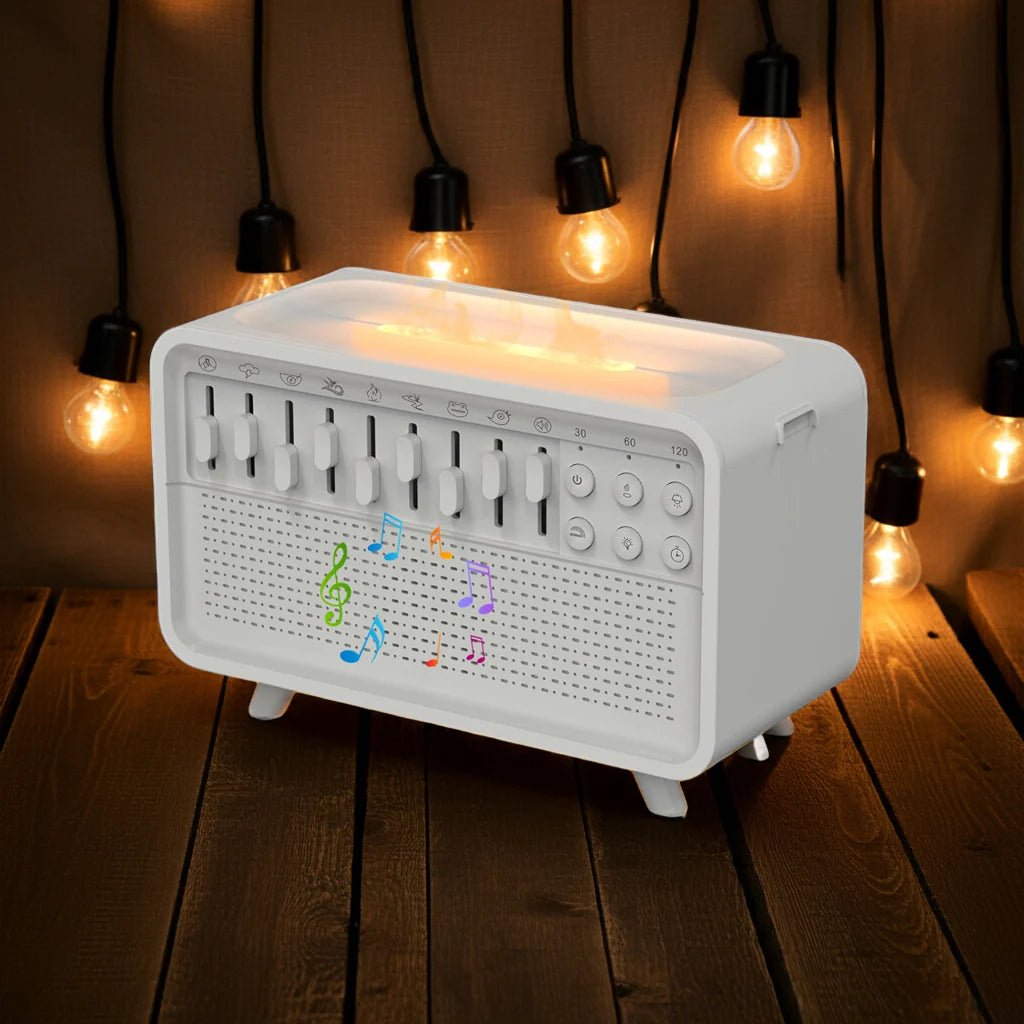 Breezora™ | Sfeervol slapen met natuurgeluiden en geur - Lumiza