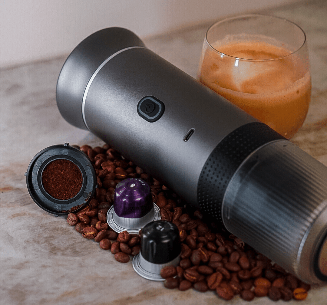 BrewOn™ | 3 - In - 1 Draagbare & Draadloze Espressomachine - Lumiza