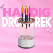 BrushViva make-upkwastenreiniger met handig droogrek
