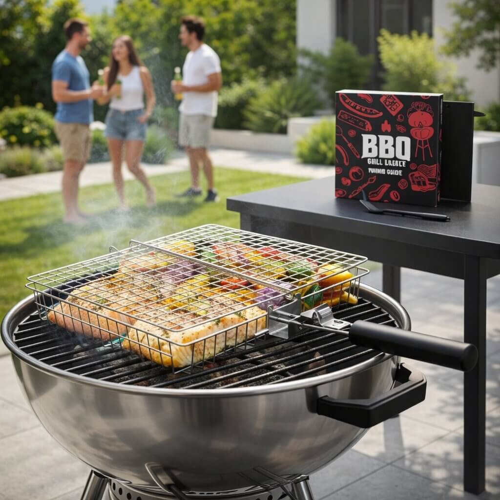 GrillKorf™ | Veilig grillen zonder iets te verliezen