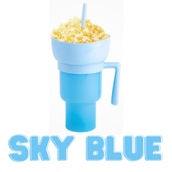 SnackSipper™ | Snacken en drinken in één hand