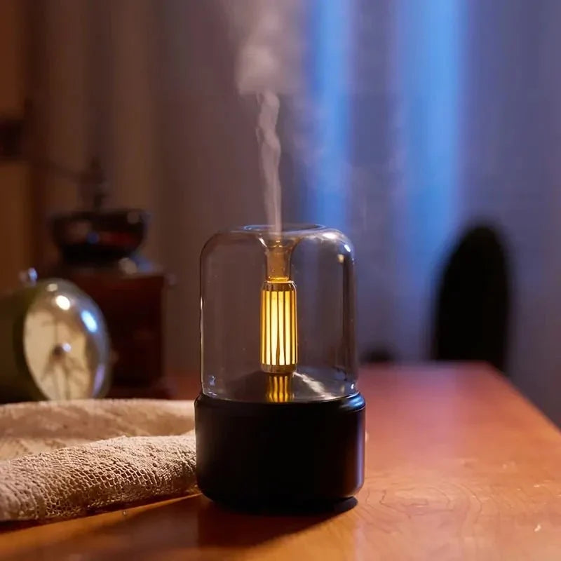 Vlamora™ | Aromadiffuser met de gloed van kaarslicht