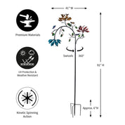 BloomSpinner™ | Dansende bloemen voor jouw tuin