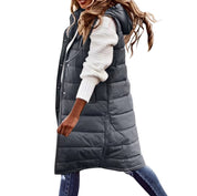 Dahlia™ | Jouw Stijlvolle Lange Puffer Vest - Lumiza