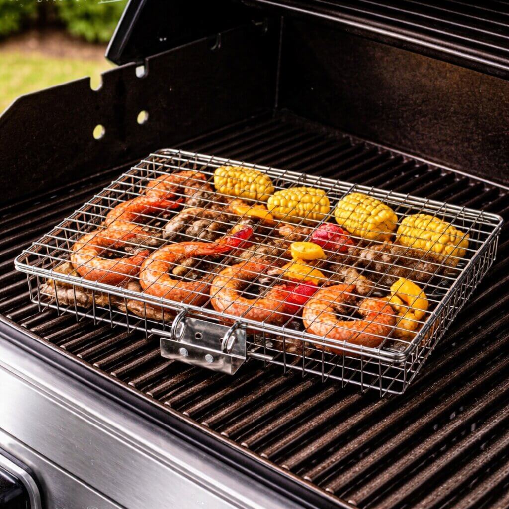GrillKorf™ | Veilig grillen zonder iets te verliezen
