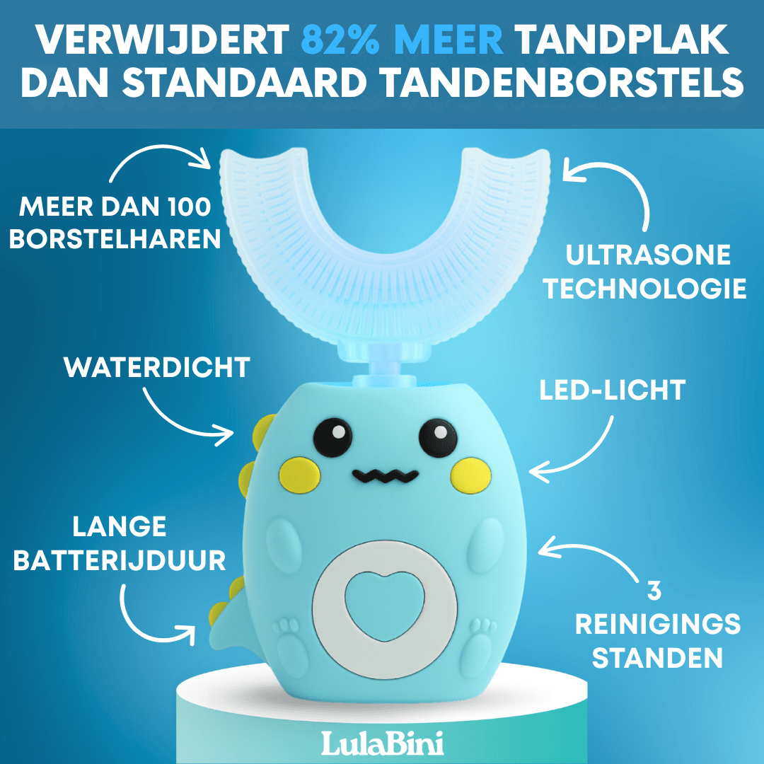 DinoBrush™ | De 360° tandenborstel die poetsen leuk maakt - Lumiza