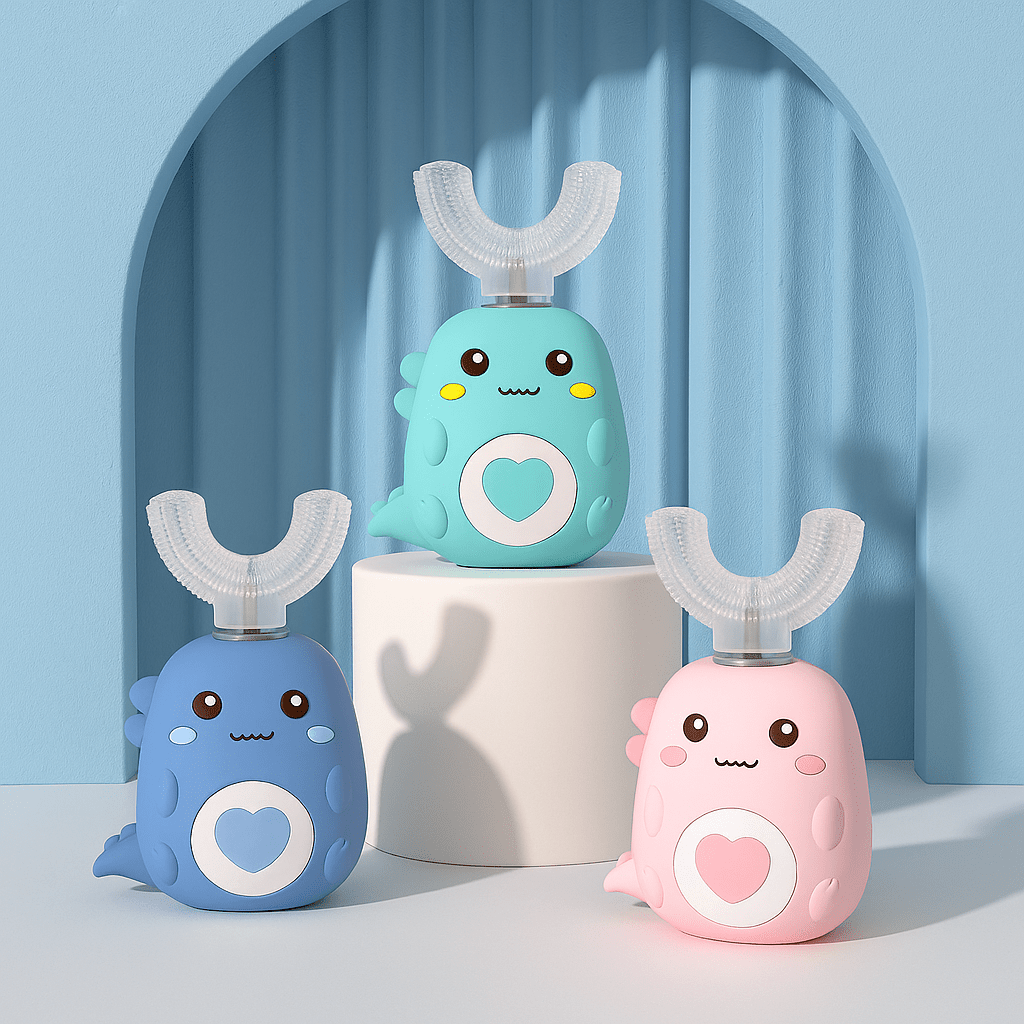 DinoBrush™ | De 360° tandenborstel die poetsen leuk maakt - Lumiza