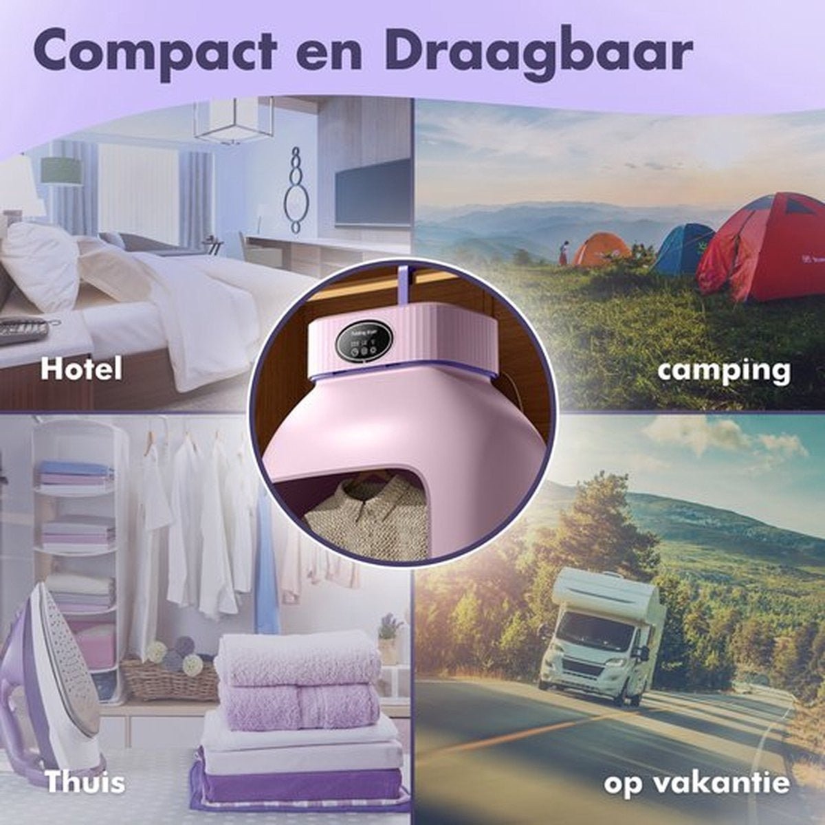 DroogWolk™ | Hang, droog & klaar in een zucht - Lumiza