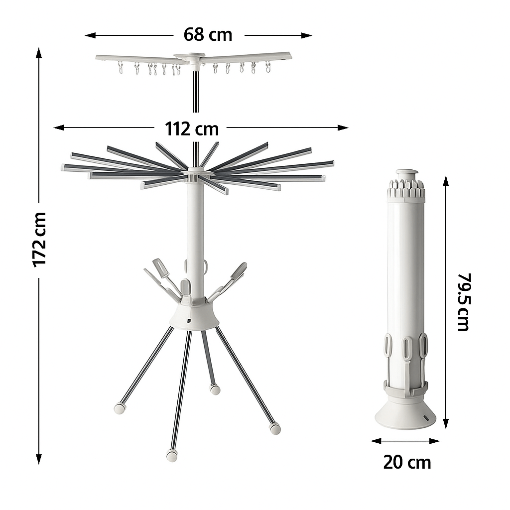 DryMate™ | Het droogrek dat overal past - Lumiza