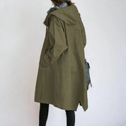 EmmaCloudTrench™ | Luxe Trenchcoat met Capuchon - Lumiza