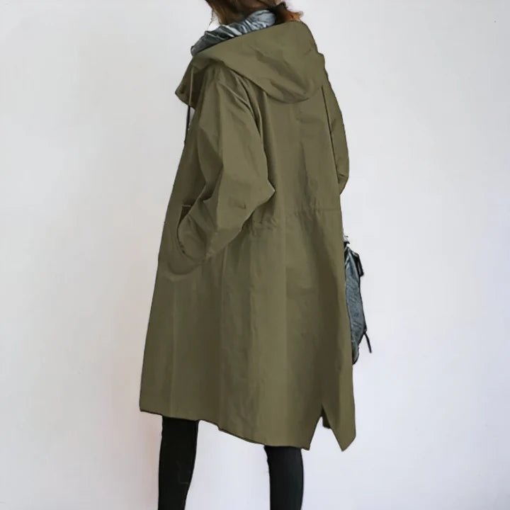 EmmaCloudTrench™ | Luxe Trenchcoat met Capuchon - Lumiza