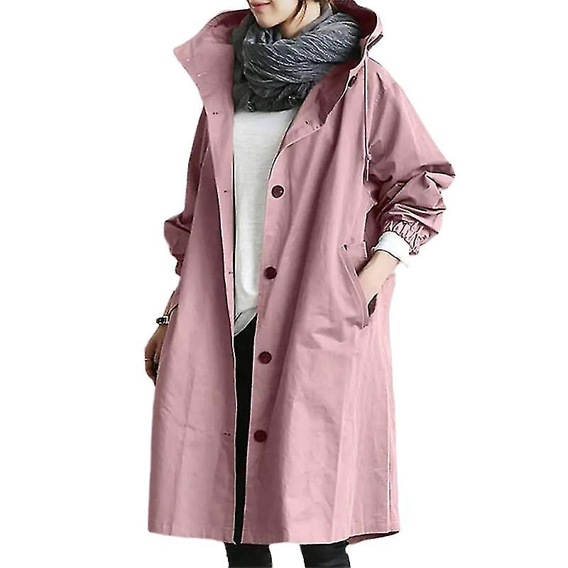 EmmaCloudTrench™ | Luxe Trenchcoat met Capuchon - Lumiza