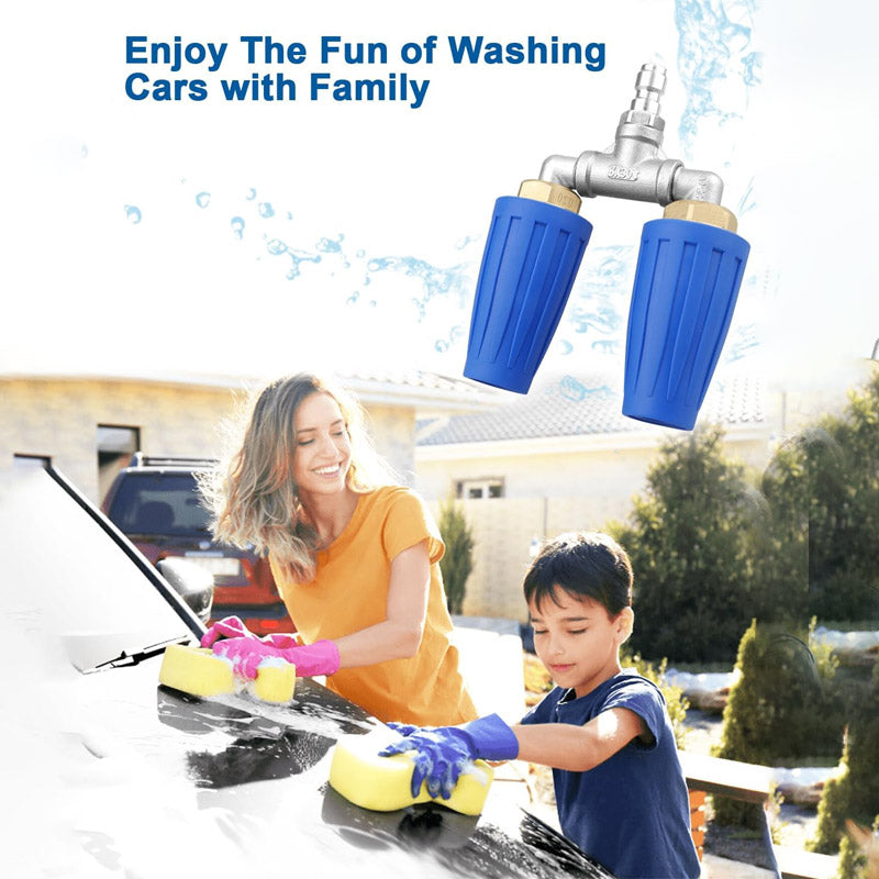 TwinJet™ | Dubbele straal, dubbele impact