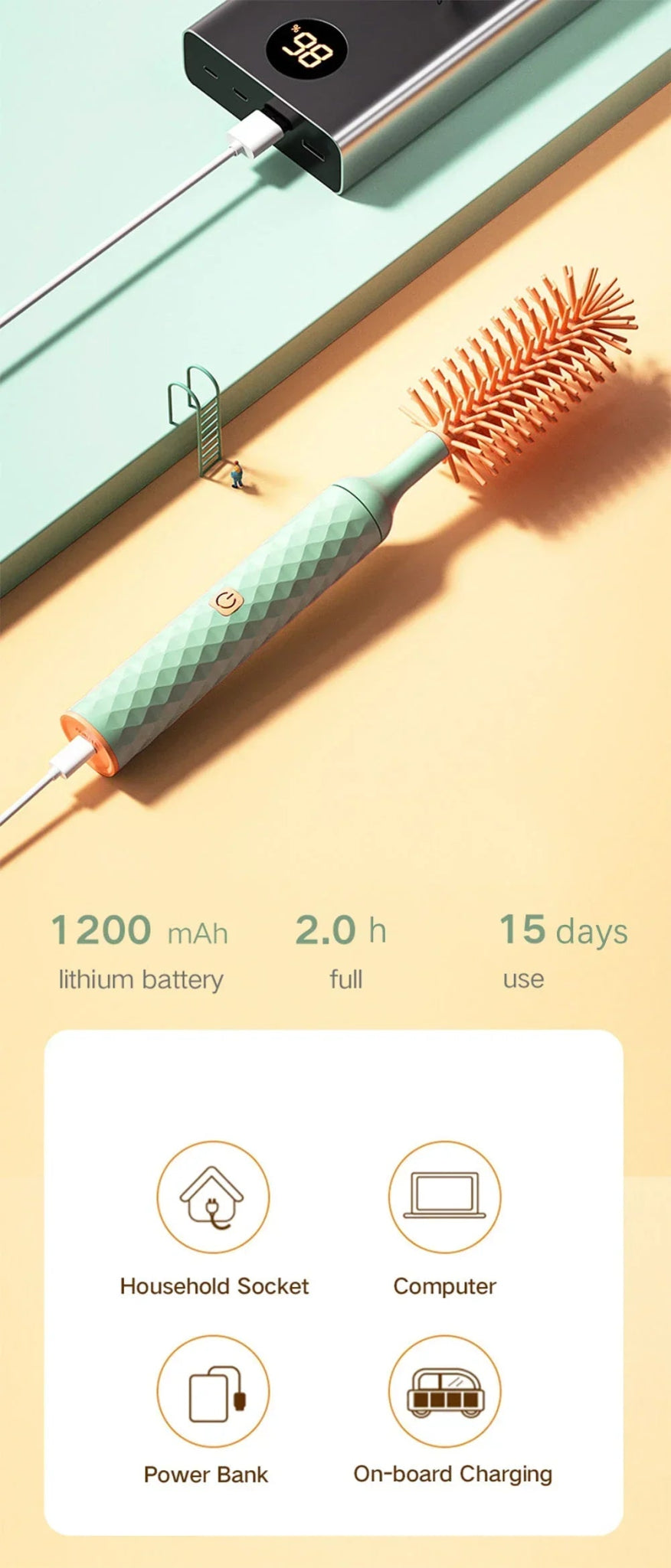 FlesCleaner™ | De slimme flessenreiniger - Lumiza