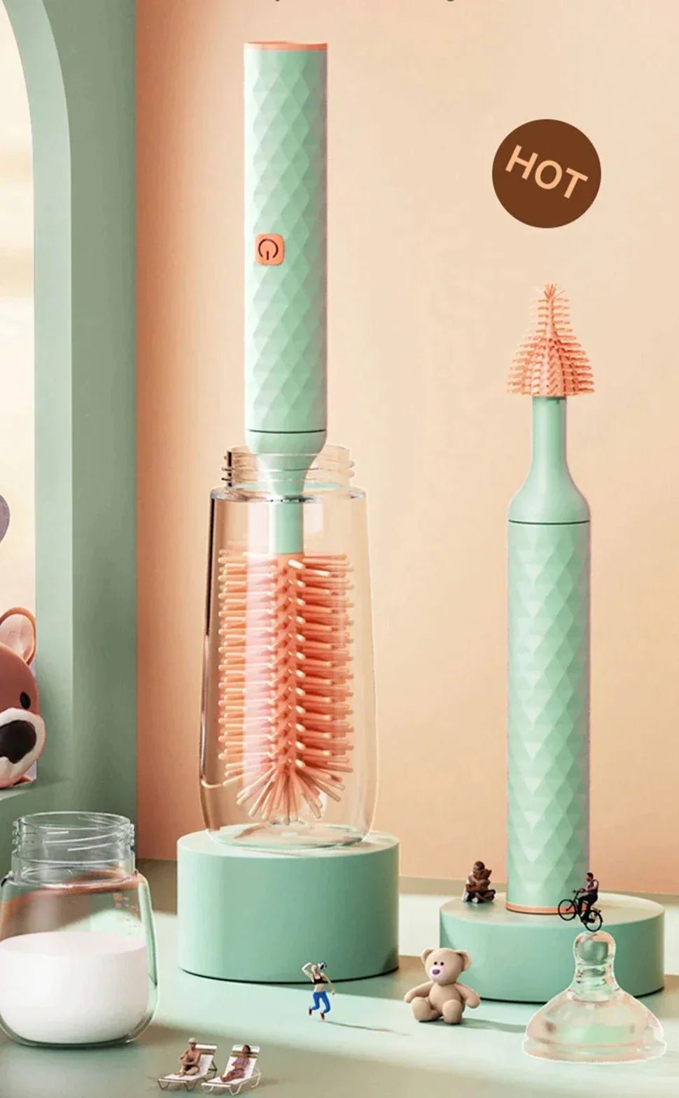 FlesCleaner™ | De slimme flessenreiniger - Lumiza