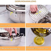 FryPerfect™ | Slimme Frituurkracht met Nauwkeurige Temperatuurregeling - Lumiza