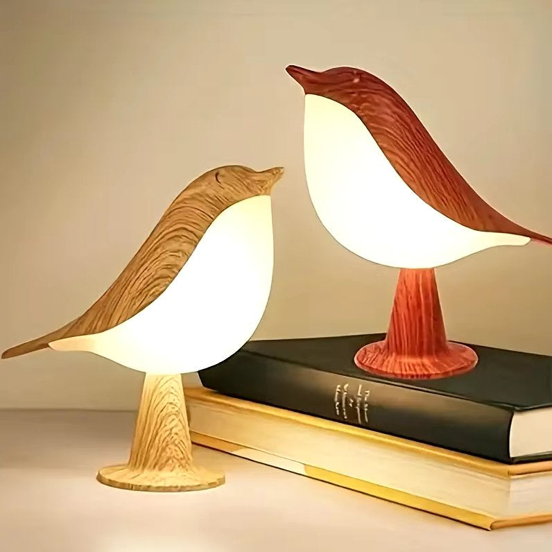 GlowBird™ | 3 Kleuren, Dimbaar Licht met Aanraakschakelaar - Perfect voor Jouw Nachtkastje! - Lumiza